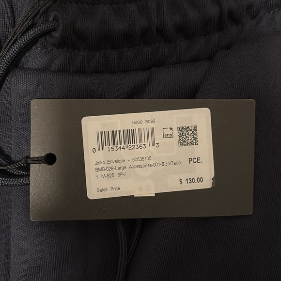 NWT Men’s BOSS Navy Jogger Pants - Picture 2 of 6